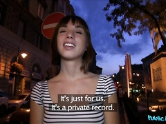 素人, 茶髪の, カワイイ, ヨーロピアン, お金, アウトドア, ハメ撮り, 現実