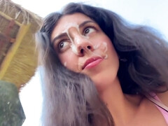 Amateur, Mamada, Corridas, Corridas faciales, Comida, Pov, Público, Inodoro
