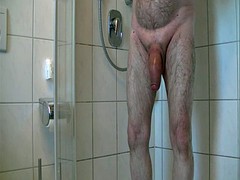 Любители, Большой член, Геи, Душ