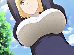 Horny girlfriends foursome in forest 4: Blowjob, Big Tits  Big Ass Porn