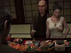 3d, アナル, アジア人, デカチン, 中出し, 乱交, 目瞪口呆, オッパイの