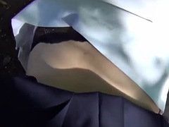 Blasen, Japanische massage, Öffentlich, Jungendliche (18+), Uniform