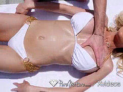 Pijpbeurt, Sperma shot, Rijpe lesbienne, Moeder die ik wil neuken