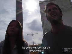 18 jaar, Enthousiasteling, Autobus, Man die toekijkt, Tsjechisch, Hd, Geld, Tiener
