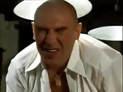 ブロンド, 茶髪の, 毛深い, オナニー, 淫乱熟女, オージー, ストッキング, 三人