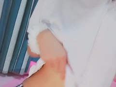 Enthousiasteling, Vrouw, Japaans, Orgasme, Alleen, Spuiten, Tiener, Webcamera