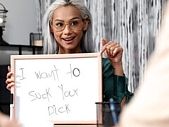 18, デカチン, デカパイ, フェラチオ, バック, ラティーナ, オフィス, ガリガリ