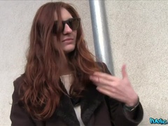 Amateur, Engañando, Pareja, Corridas, Corridas faciales, Al aire libre, Pov, Público