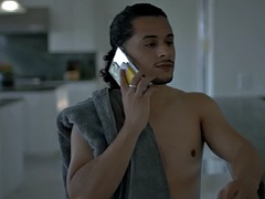 アナル, 黒人, フェラチオ, 黒人, ゲイ, 異人種間, 筋肉, フェラする