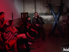 Horny girls have fun with cocks