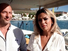 Blonde, Sucer une bite, Plantureuse, Hard, Hd, De plein air, Actrice du porno, Pov