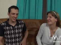 Leie, Blondine, Paar, Schwanz, Erotisch, Reif, Mutti, Schlaffe titten