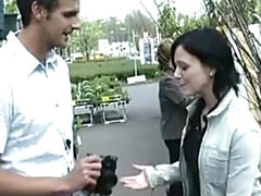 素人, アナル, お尻, 顔射, ドイツ人, 公共, ガリガリ, ティーン