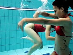 Badpak, Fetisj, Buiten, Openbaar, Geschoren, Douche, Alleen, Tieten likken