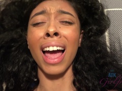 Schwarz, Besamung, Puppe, Fussjob, Öl, Dürr, Titten, Nass