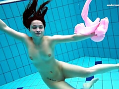 Playa, Hembra, Fetiche, Hd, Piscina, Solo, Tetas, Bajo el agua