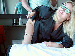 Leie, In den arsch, Grosser schwanz, Brille, Milf, Russisch, Stiefmutter, Taboo