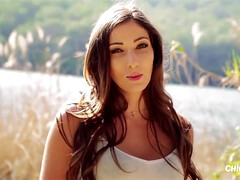 Kont, Pijpbeurt, Rondborstig, Hd, Orgasme, Buiten, Gezichtspunt, Tatoeage