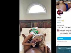 Lieveling, Grote lul, Grote mammen, Zwart, Pijpbeurt, Oudere vrouw, Zwart, Gezichtspunt