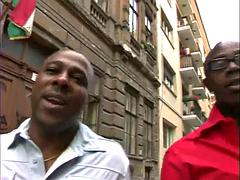 アナル, ブロンド, フェラチオ, ダブル開発, グループ, ハードコア, 異人種間