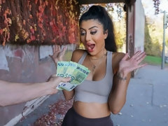 Culo, Morena, Estilo perrito, Pajear, Al aire libre, Coño, Afeitado, Tetas