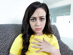 Morena, Corridas faciales, Peludo, Adolescente, Tetas