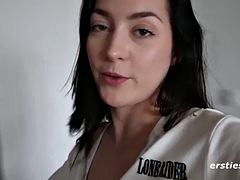 素人, デカパイ, 毛深い, 下着, オナニー, 一人