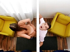 In den arsch, Wohlbeleibte schöne frauen, Grosser schwanz, Grosse titten, Kehlenfick, Milf, Pov, Tätowierung