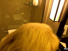 Arsch, Grosser schwanz, Blondine, Spermaladung, Aufs gesicht abspritzen, Milf, Muschi, Titten