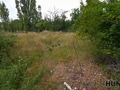 Brunette brune, Cocu, Mignonne, De plein air, Pov, Russe, Adolescente, Nénés