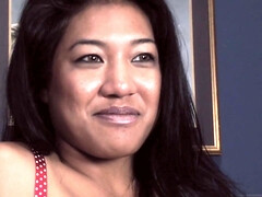 Cambodian Asian MILF Big Black Cock Butt Fucking