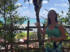 Любители, Анальный секс, Красивые, Большие сиськи, Минет, Парочка, На природе, Сиськи