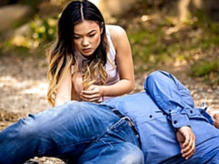 Amateur, Chambre à dormir, Sucer une bite, En levrette, Noir ébène, Seins naturels, Maigrichonne, Nénés