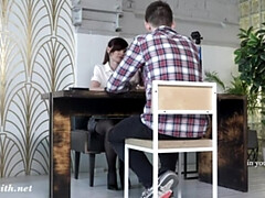 医者, フェティッシュ, Hd, 自然山雀, 小柄, 公共, ロシア人, 教師