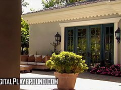 Pijpbeurt, Bruinharig, Sperma shot, Diep in de keel, Groepseks, Zoon, Tieten likken, Nat