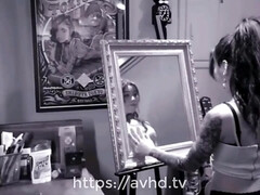 Asian inked babe hot amateur xxx video