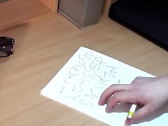 Culo, Pies, Dominacion femenina, Fetiche, Hd, Castigada, Medias largas, Maestra