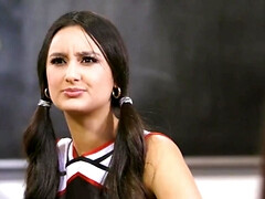 18, 茶髪の, 指いじり, レズビアン, なめる, オマンコ, ティーン, 三人