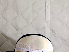 Nylon doll with scarf mask