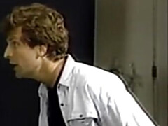 Блондинки, Минет, Семяизвержение, Сперма на лице, Белье, Винтаж