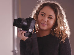 Schwarz, Blondine, Blasen, Kehlenfick, Aufs gesicht abspritzen, Hardcore, Jungendliche (18+), Titten