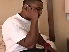 Grote lul, Zwart, Bruinharig, Zwart, Interraciaal, Latijnse vrouw, Tiener, Tieten likken