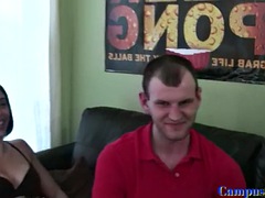 素人, フェラチオ, 大学生, 学生寮, グループ, ハードコア, 現実, 赤毛