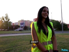 Martin Gun fucks Latina janitor Jennifer Mendez