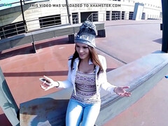 Anal, Brunette brune, Hard, Masturbation, Argent, Police, Chatte, Ados anal