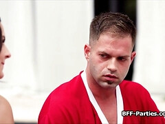 Bikini, Mamada, Polla, Novia, Grupo, Interracial, Realidad, Adolescente