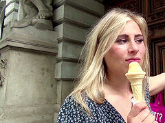 GERMAN SCOUT - blonde teenager LINDSAY BEI SPONTAN CAST GEFICKT