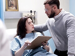 Adult Time featuring Leana Lovings's missionary sex