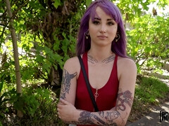 Enthousiasteling, Zwart, Pijpbeurt, Natuurlijke tieten, Klein, Doordringend, Openbaar, Nat