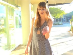 Анальный секс, Крупный план, Платье, Пальцем, Каблуки, Мастурбация, Оргазм, Соло